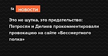 Это не шутка, это предательство: Петросян и Делиев прокомментировали провокацию на сайте «Бессмертного полка»