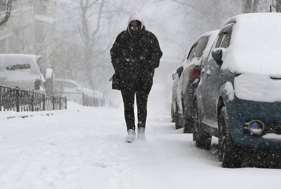 Зима вернулась в российский регион