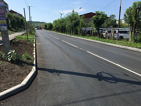 Артемовцы принимают отремонтированные дороги