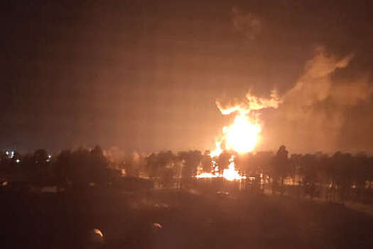 Пожар на нефтебазе в Брянске полностью ликвидирован