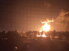 Пожар на нефтебазе в Брянске полностью ликвидирован