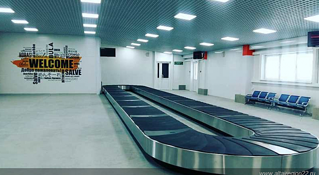 Новый международный зал прилета открыли в аэропорту Барнаула