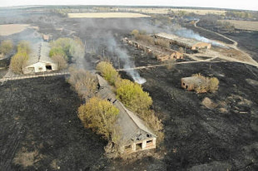 Дома в воронежском селе сгорели из-за обрыва проводов ЛЭП