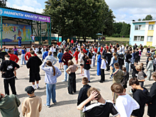 Пензенские полицейские и общественники провели зарядку для юных отдыхающих в лагере «Юность»