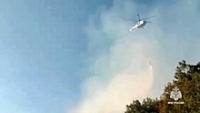 Из-за пожара свыше 500 жителей вывезли из окраин Новороссийска