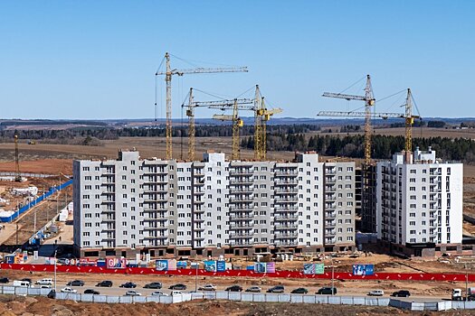 Строительство более 19,5 млн кв. м недвижимости одобрено в Москве в январе-июне