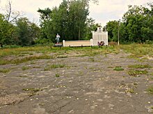 Жители Святославки обустроили в поселке зеленую зону