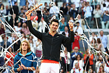 Джокович выиграл «Мастерс» в Мадриде, одолев в финале Циципаса