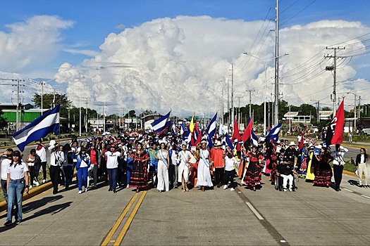 В Никарагуа открыли дорогу с наибольшим количеством полос в стране