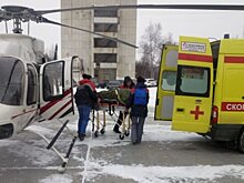 Жителя Карелии с серьезными ожогами доставили в Санкт-Петербург