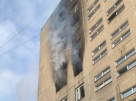 Мужчина пострадал при пожаре на улице Фучика в Нижнем Новгороде