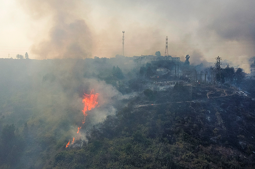 Лесной пожар в Чили достиг города Винья-дель-Мар