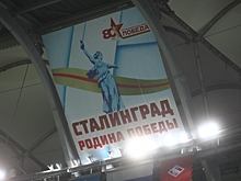 В Волгограде 1 мая прошла реконструкция матча «На руинах Сталинграда»