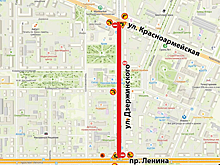 Ремонтники на неделю перекроют улицу в центре Кемерова из-за аварии