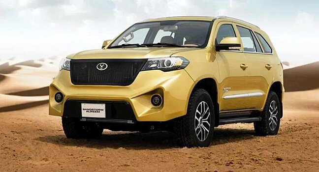 В Россию попал необычный внедорожник — арабский Sandstorm на базе китайского Guangdong