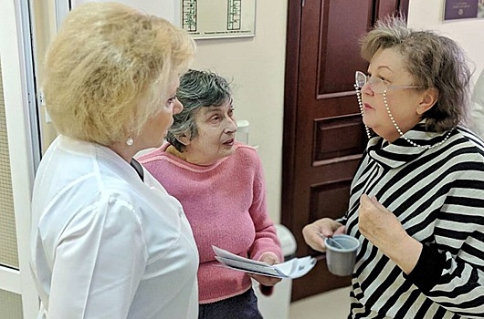 Ветераны из района Черемушки прошли диспансеризацию в больнице Виноградова