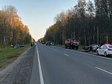 Пострадали дети: массовая авария произошла на трассе под Костромой