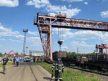 Крановщица «Ижстали» предотвратила распространение пожара