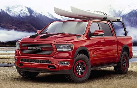 Ram 1500 2019 показал модернизацию Mopar в Чикаго