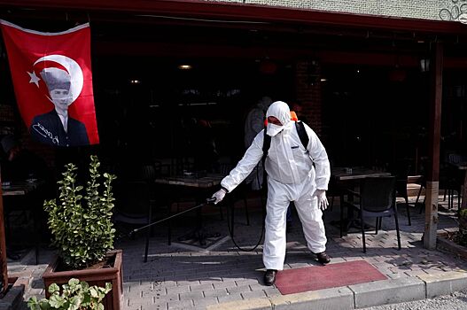 1200 больных коронавирусом выявили в Турции за сутки