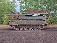 Зенитчики сбили реактивный снаряд HIMARS на Красноармейском направлении