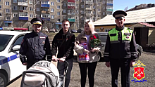Полицейские из двух городов Кузбасса помогли роженице и её супругу вовремя доехать до роддома
