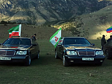 В Ингушетии на выходных прошел фестиваль Mercedes-Benz W140