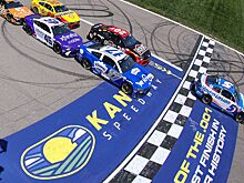 Ларсон первым в сезоне NASCAR Cup Series набрал максимальное количество очков за гонку