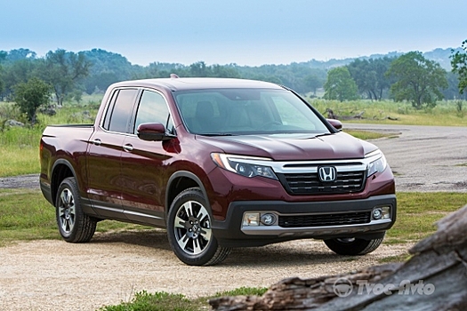 Honda начинает продажи пикапа Ridgeline 2017-го года