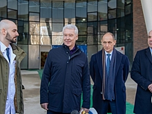 Собянин осмотрел строящийся лечебно-диагностический комплекс МКНЦ им Логинова