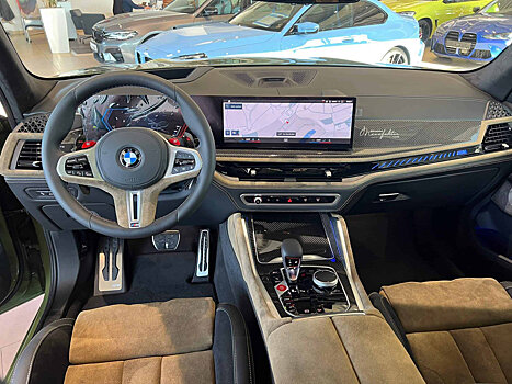 Найден BMW X5 M 2024 года с оленьей кожей в интерьере