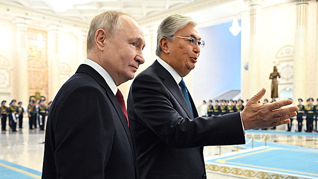 Путин оценил переговоры с Токаевым