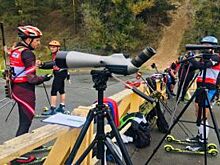 В День города сибирские биатлонисты соревновались в Барнауле