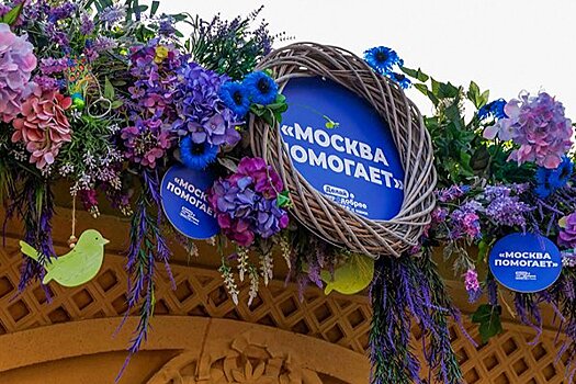 На площадке фестиваля «Московская весна» в Зеленограде работает пункт сбора гуманитарной помощи