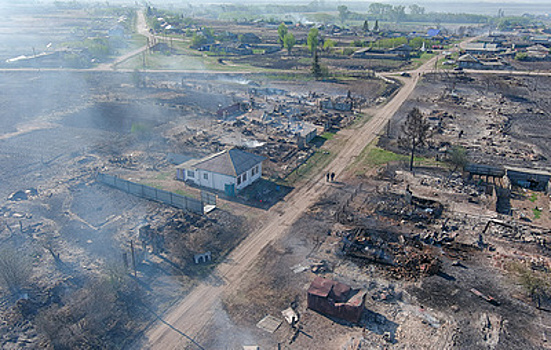 Не менее 2,5 тыс. жителей Курганской области пострадали от природных пожаров