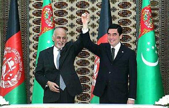 Начался визит лидера Туркменистана в Афганистан