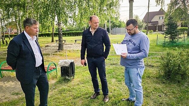 В Курске уточняют список адресов для установки детских площадок