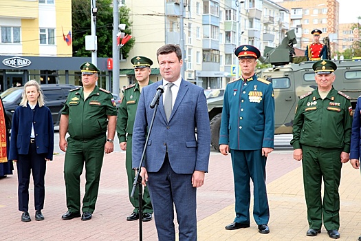 Вечный огонь с Курской дуги прибыл в Калугу