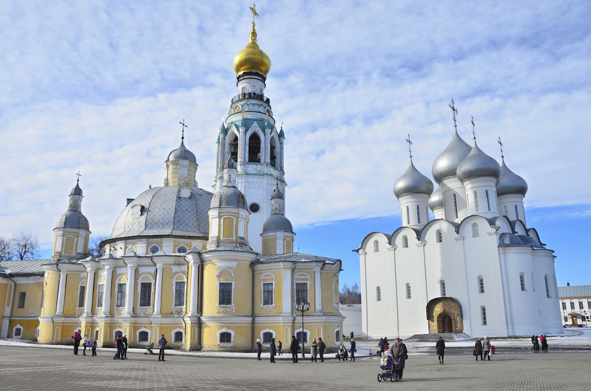 Соборная площадь, Вологда, Россия, Европа