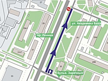 На участке дублера проспекта Ленина введут одностороннее движение с 26 сентября