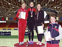 Бородулина победила на ЧР по шорт-треку