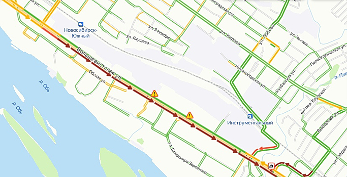 Сбили водителя после ДТП в Новосибирске