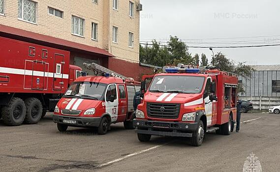 Автопарк щигровской пожарной части пополнился новым автомобилем