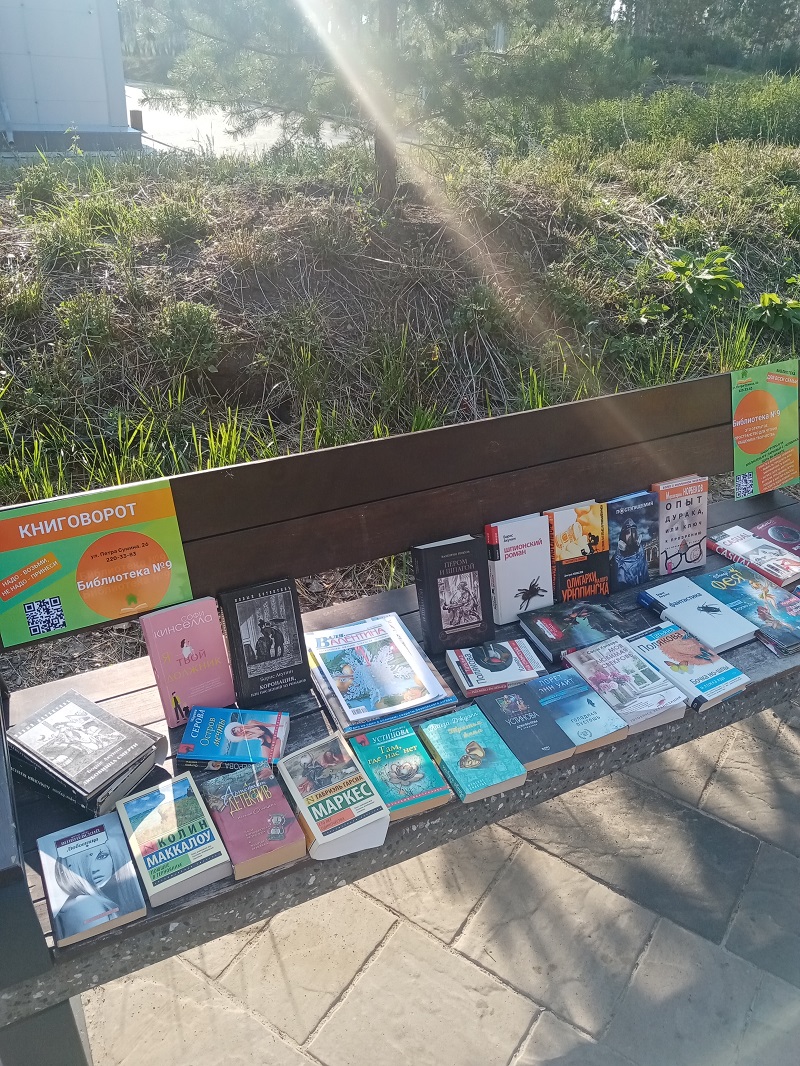 Книжный пикник в Челябинске помог книгам «найти новый дом»