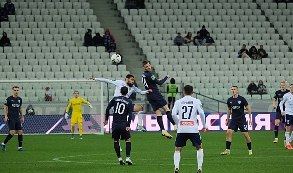 «Ротор» – «Кубань Холдинг» – 0:0 после первого тайма