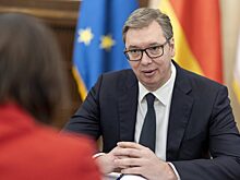 Вучич заявил о готовности обсуждать план ЕС по нормализации отношений с Косово