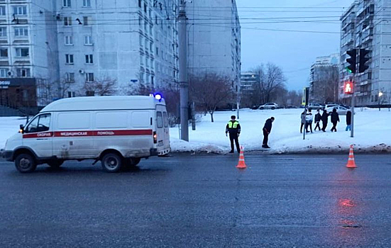 Скорая помощь насмерть сбила пенсионерку на пешеходном переходе в Кузбассе