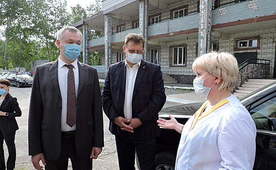 "Сибантрацит" открыл мобильный госпиталь для больных COVID-19 под Новосибирском