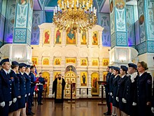 В Покровском храме Ростова-на-Дону в казаки посвятили студентов и сотрудников Южного федерального университета