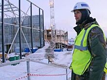 В Омске строительство хоккейной академии идёт по графику